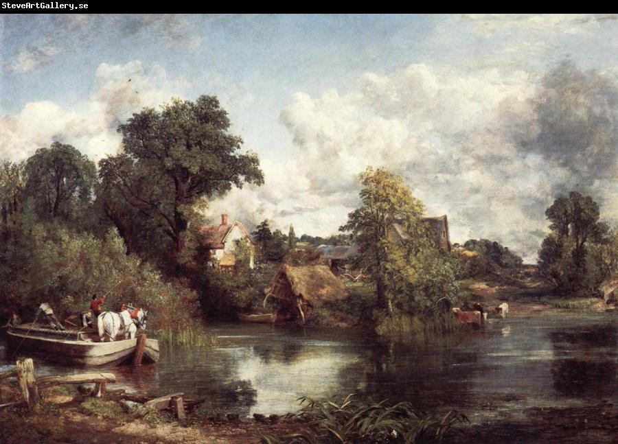 John Constable The White horse